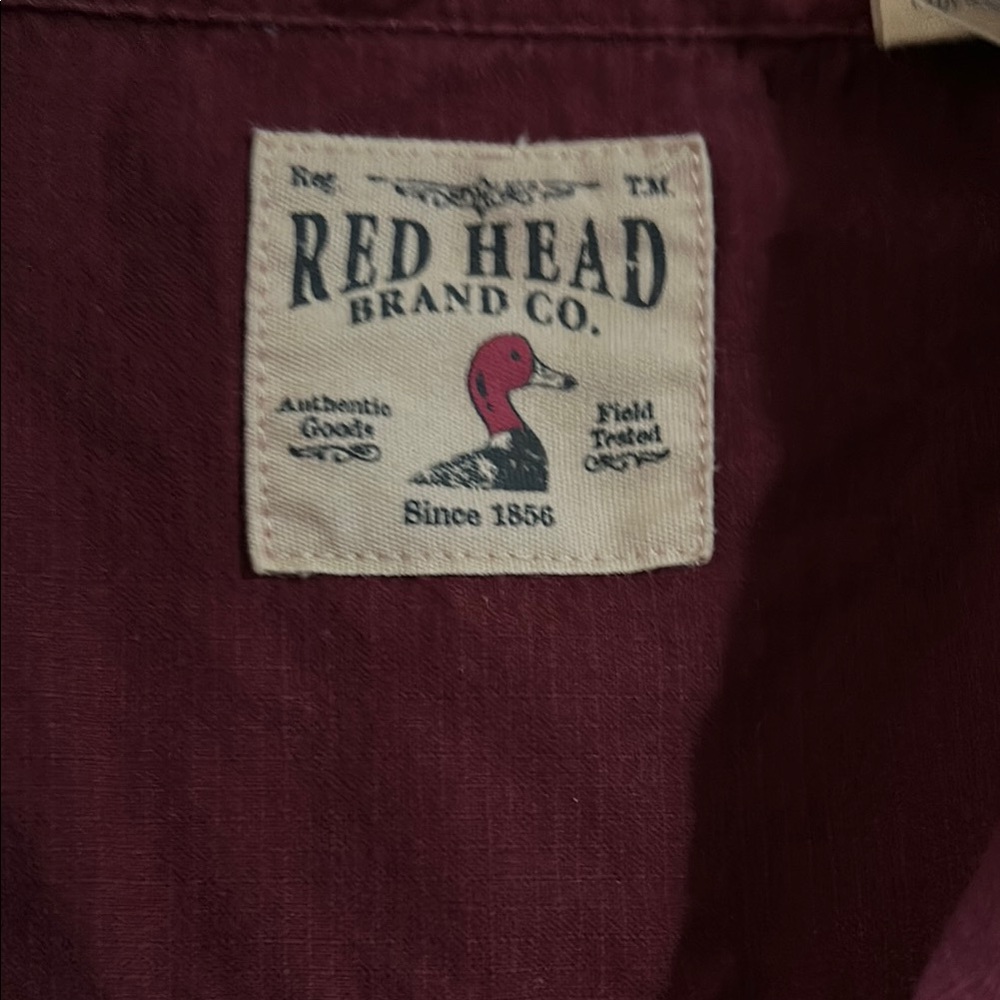 Redhead Button Down Shirt - Picture 2 of 4